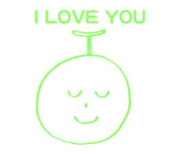 Thank you for fruit sticker #3988870