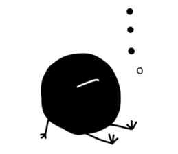 kuromaru-kun sticker #3989074