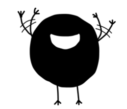 kuromaru-kun sticker #3989080