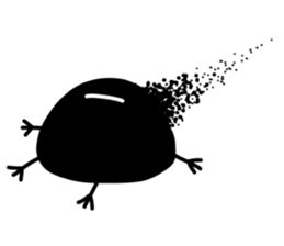 kuromaru-kun sticker #3989085