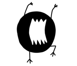 kuromaru-kun sticker #3989093