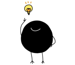 kuromaru-kun sticker #3989107