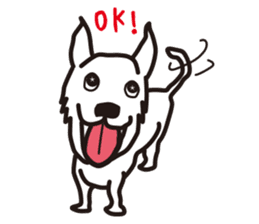 Dog if Bute sticker #3989127