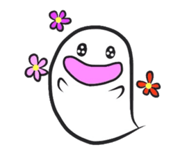 Small Cute Ghost sticker #3989482