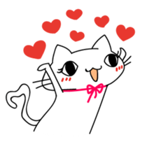 Free Cat Sticker sticker #3990102