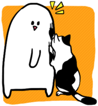 ME(ENIKKIMAN)&CAT sticker #3990976