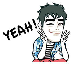 Mr. L's Trend Talk-2 sticker #3990993