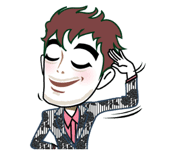 Mr. L's Trend Talk-2 sticker #3990994