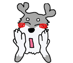 egoistic girl. model Schnauzer sticker #3991054