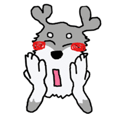 egoistic girl. model Schnauzer sticker #3991054