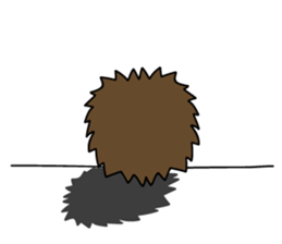 Expressionless Hedgehog sticker #3991281