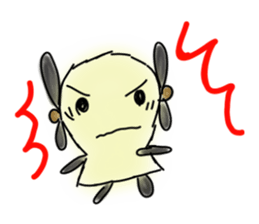 Yamato-girl Kohun-chan sticker #3991325