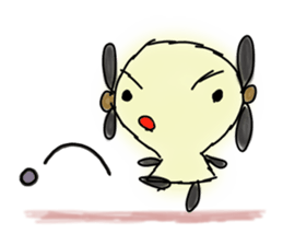 Yamato-girl Kohun-chan sticker #3991337