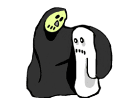 Ghost & Grim sticker #3991359