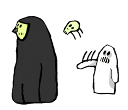 Ghost & Grim sticker #3991360