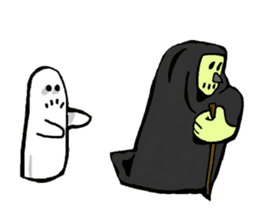 Ghost & Grim sticker #3991364