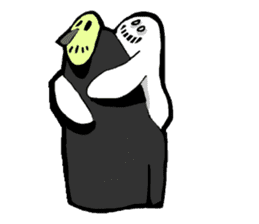 Ghost & Grim sticker #3991366