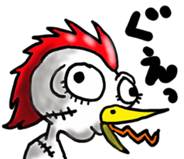 Cute ghosts. sticker #3991392