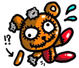 Cute ghosts. sticker #3991424