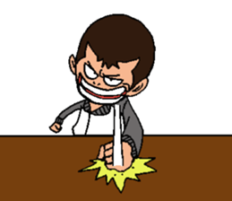 Marr bow sticker #3991571