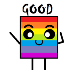 Rainbow Talk sticker #3992201