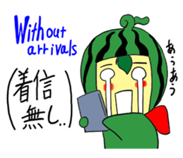 The Watermelon man sticker #3992231