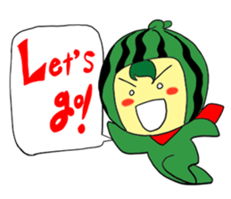 The Watermelon man sticker #3992247