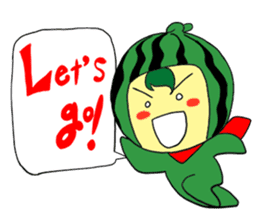 The Watermelon man sticker #3992247