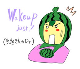The Watermelon man sticker #3992248