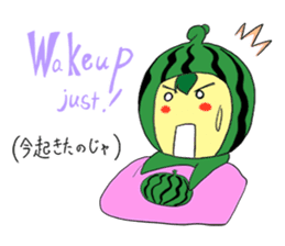 The Watermelon man sticker #3992248