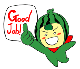 The Watermelon man sticker #3992255