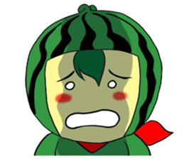 The Watermelon man sticker #3992257