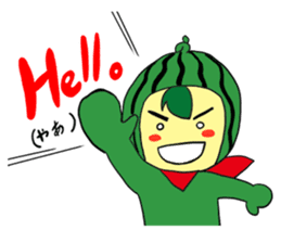 The Watermelon man sticker #3992260