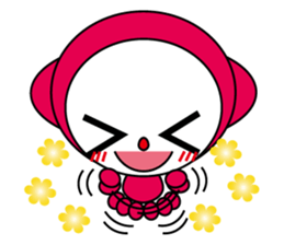 a charming PEONY 1 sticker #3992356