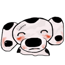humorous dalmatian sticker #3992547