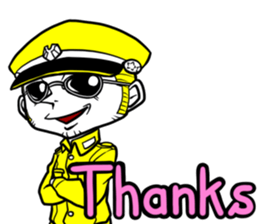 Sir,yes,sir(English) sticker #3992714