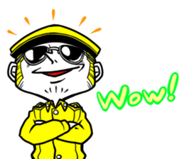 Sir,yes,sir(English) sticker #3992722