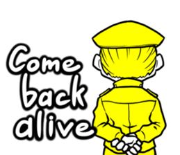 Sir,yes,sir(English) sticker #3992742