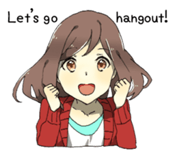 Temptation of girlfriend EN sticker #3994151