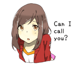 Temptation of girlfriend EN sticker #3994154