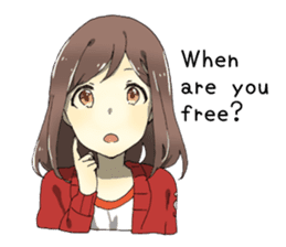 Temptation of girlfriend EN sticker #3994165