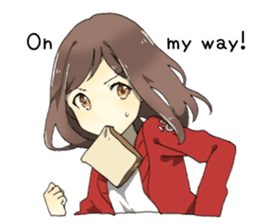 Temptation of girlfriend EN sticker #3994178