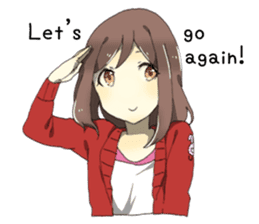 Temptation of girlfriend EN sticker #3994180