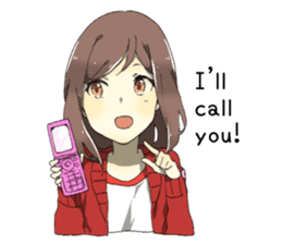 Temptation of girlfriend EN sticker #3994183