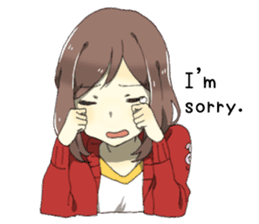 Temptation of girlfriend EN sticker #3994188