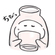 Japanese sake Love!! "Tokkuri-san"2 sticker #3994236