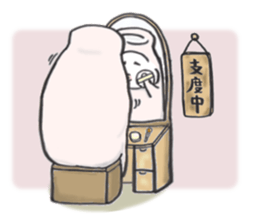 Japanese sake Love!! "Tokkuri-san"2 sticker #3994266