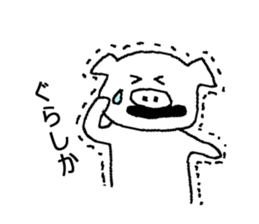 Overbite Rabbit and Friends sticker #3994405