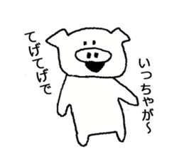 Overbite Rabbit and Friends sticker #3994418