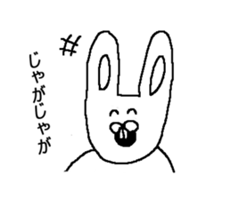 Overbite Rabbit and Friends sticker #3994422